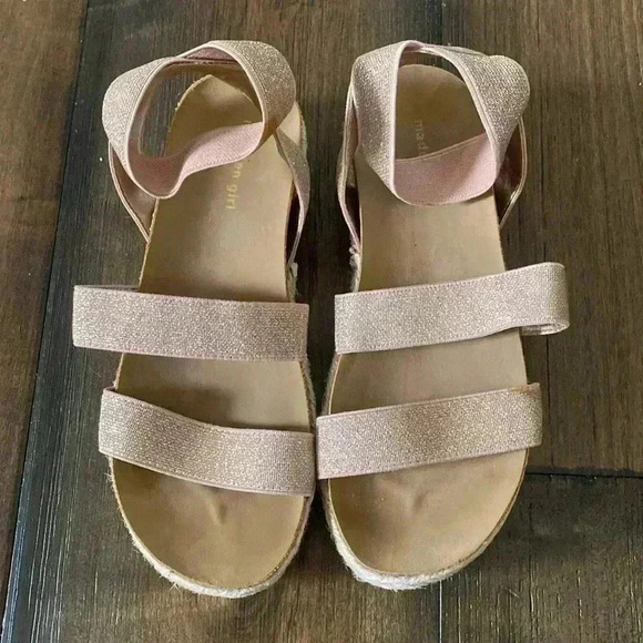 Madden Girl big girl Platform Wedge Sandal size 3 - Picture 2 of 6